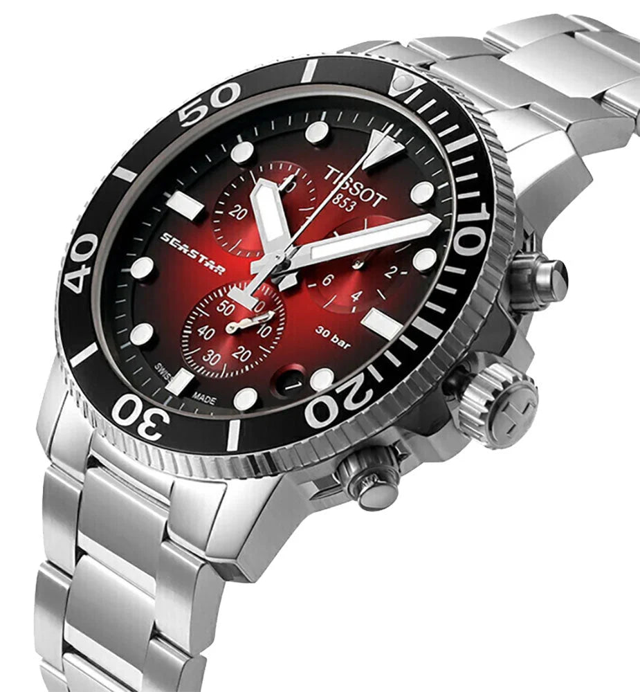 Men's Tissot Seastar 1000 Quartz Chronograph - T120.417.11.421.00